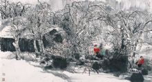 张东林人物画：草木和春图